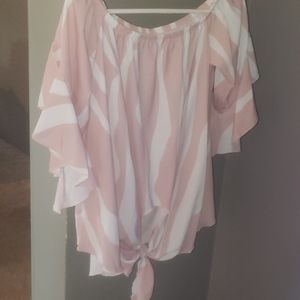 Flowy Off the Shoulder Top